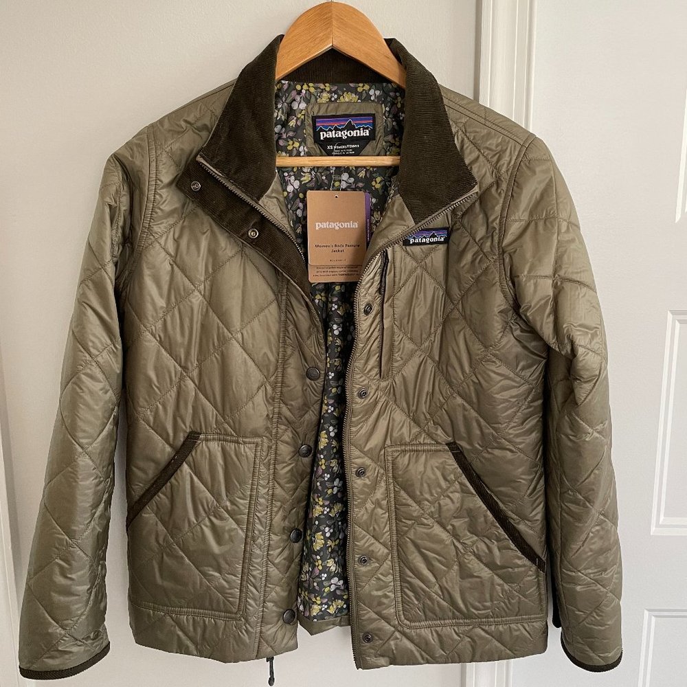 NWT XS Patagonia Women's Back Pasture Jacket in Sage Khaki